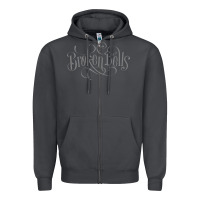 Smoke broken bells Zipper Hoodie - linhVisuals