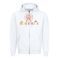 White death cab for cutie 3 Zipper Hoodie - linhVisuals