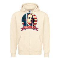 Benjamin Franklin Zipper Hoodie | Teevron