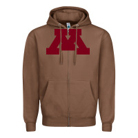 Chestnut university of minnesota, Apparel Zipper Hoodie - linhVisuals