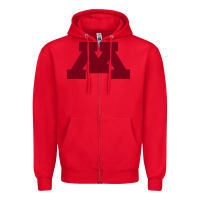 Red university of minnesota, Apparel Zipper Hoodie - linhVisuals