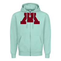 Seafoam university of minnesota, Apparel Zipper Hoodie - linhVisuals