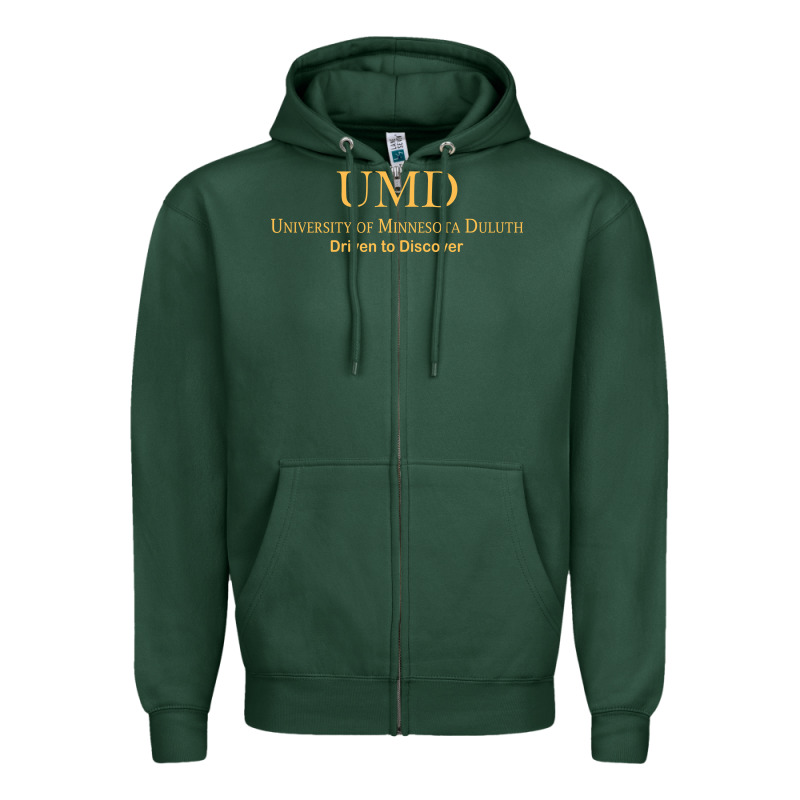 University Of Minnesota Duluth., Apparel Zipper Hoodie by linhVisuals | Teevron