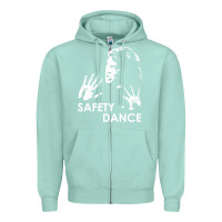 Seafoam safety dance Zipper Hoodie - linhVisuals
