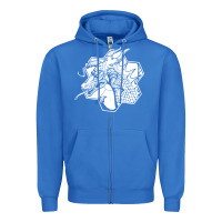 True Royal the fantasy trip megahex dragon Zipper Hoodie - linhVisuals
