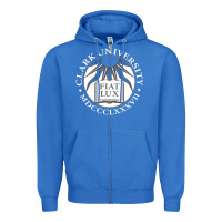 True Royal clark university Zipper Hoodie - linhVisuals
