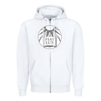 White clark university Zipper Hoodie - linhVisuals