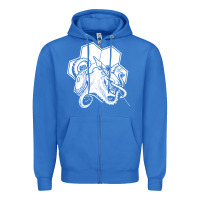 True Royal the fantasy trip  octopus Zipper Hoodie - linhVisuals
