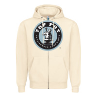 Sandshell top pot doughnuts Zipper Hoodie - linhVisuals