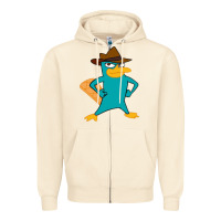 Sandshell phineas and ferb, agent p, perry the platypus Zipper Hoodie - linhVisuals