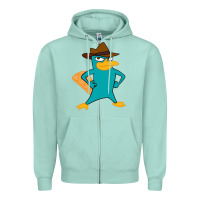Phineas And Ferb, Agent P, Perry The Platypus Zipper Hoodie | Teevron