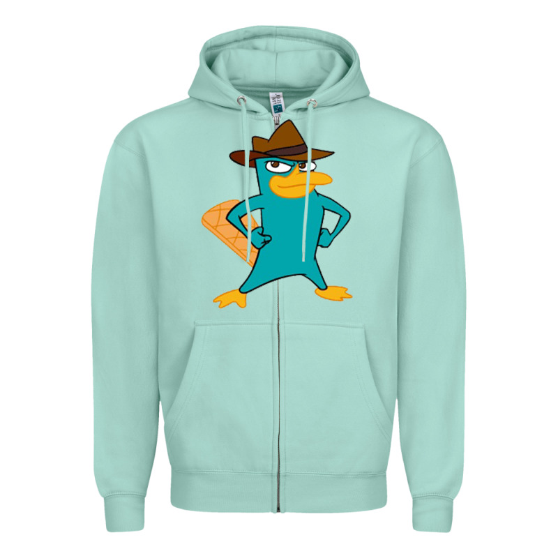 Phineas And Ferb, Agent P, Perry The Platypus Zipper Hoodie by linhVisuals | Teevron