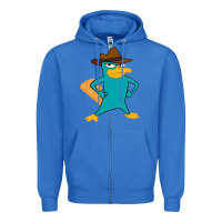 True Royal phineas and ferb, agent p, perry the platypus Zipper Hoodie - linhVisuals
