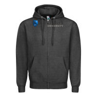 Charcoal Heather The saint peter's university Zipper Hoodie - linhVisuals
