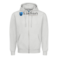 Dove Grey The saint peter's university Zipper Hoodie - linhVisuals
