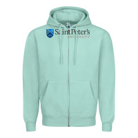 Seafoam The saint peter's university Zipper Hoodie - linhVisuals
