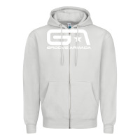 Dove Grey groove armada Zipper Hoodie - linhVisuals