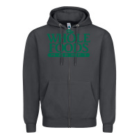 Smoke whole foods market Zipper Hoodie - linhVisuals