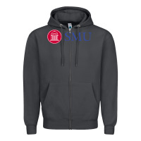 Smoke The southern methodist university Zipper Hoodie - linhVisuals