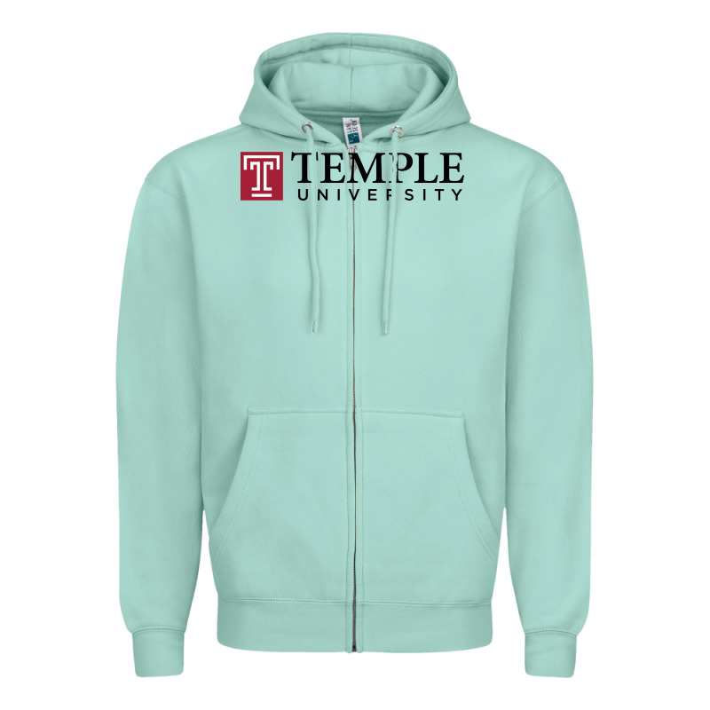 The Temple University Zipper Hoodie by linhVisuals | Teevron