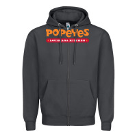 Popeyes Louisiana Kitchen Zipper Hoodie | Teevron