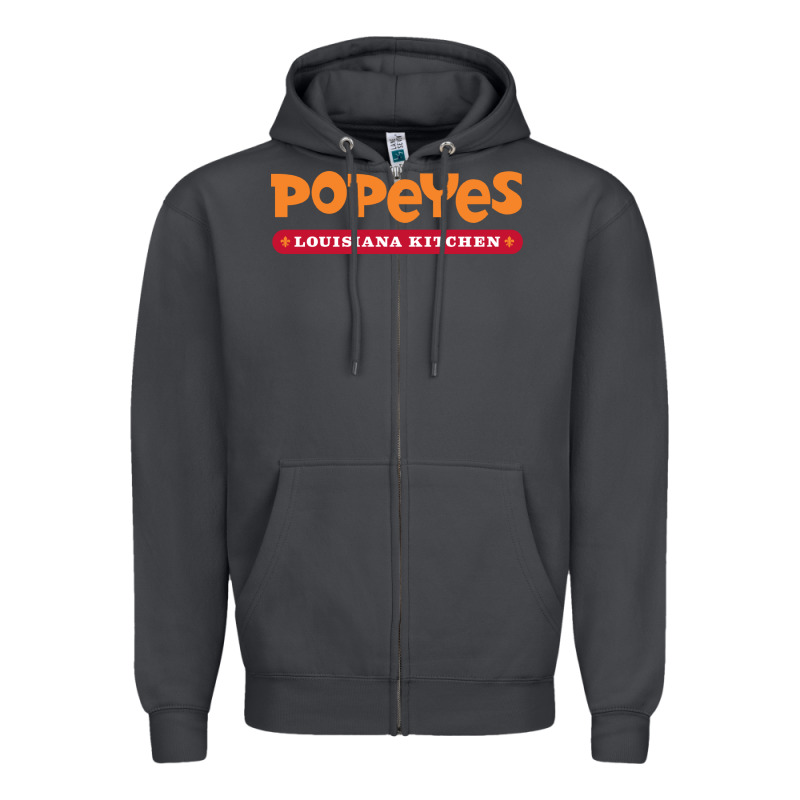 Popeyes Louisiana Kitchen Zipper Hoodie by linhVisuals | Teevron