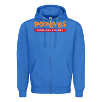 True Royal popeyes louisiana kitchen Zipper Hoodie - linhVisuals