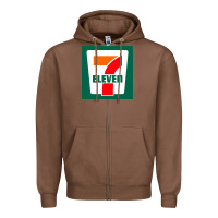 Chestnut eleven Zipper Hoodie - linhVisuals