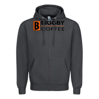 Smoke biggby coffee Zipper Hoodie - linhVisuals
