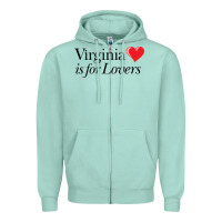 Virginia Is For Lovers Zipper Hoodie | Teevron