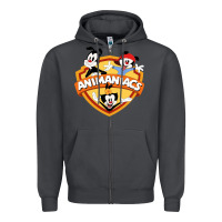 Smoke animaniacs funny cats cartoon Zipper Hoodie - linhVisuals