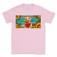 Bubblegum Pink golden retriever license plate Classic Tee - Artiststas