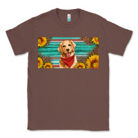 Chestnut golden retriever license plate Classic Tee - Artiststas