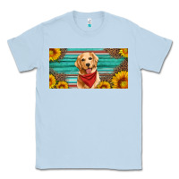 Dusty Blue golden retriever license plate Classic Tee - Artiststas