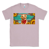 Lilac golden retriever license plate Classic Tee - Artiststas