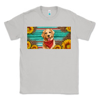 Moon Dust golden retriever license plate Classic Tee - Artiststas