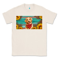 Natural golden retriever license plate Classic Tee - Artiststas