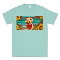 Seafoam golden retriever license plate Classic Tee - Artiststas