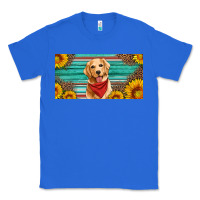 True Royal golden retriever license plate Classic Tee - Artiststas