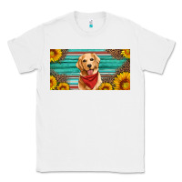 White golden retriever license plate Classic Tee - Artiststas