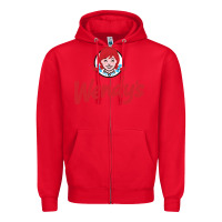 Red Wendy's Zipper Hoodie - linhVisuals