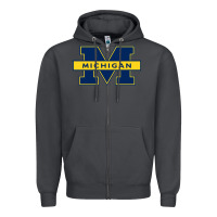 Smoke michigan Zipper Hoodie - linhVisuals