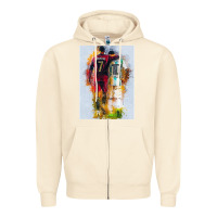 Sandshell messi and ronaldo Zipper Hoodie - linhVisuals