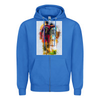 True Royal messi and ronaldo Zipper Hoodie - linhVisuals