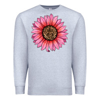 Heather Grey valentines day sunflower Premium Sweatshirt - RanaPortraitStore