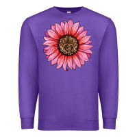 Purple valentines day sunflower Premium Sweatshirt - RanaPortraitStore