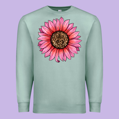 Valentines Day Sunflower Premium Sweatshirt Designed By Ranaportraitstore