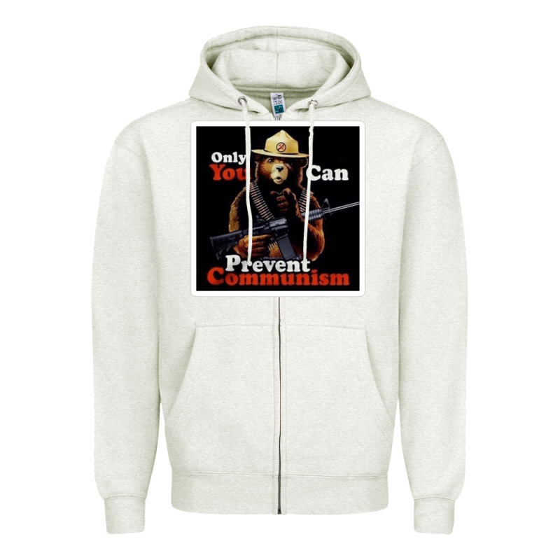 Only You Can Prevent Communism Zipper Hoodie by linhVisuals | Teevron