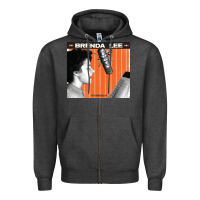 Charcoal Heather #brenda lee concert 2022 Zipper Hoodie - linhVisuals