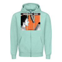 Seafoam #brenda lee concert 2022 Zipper Hoodie - linhVisuals
